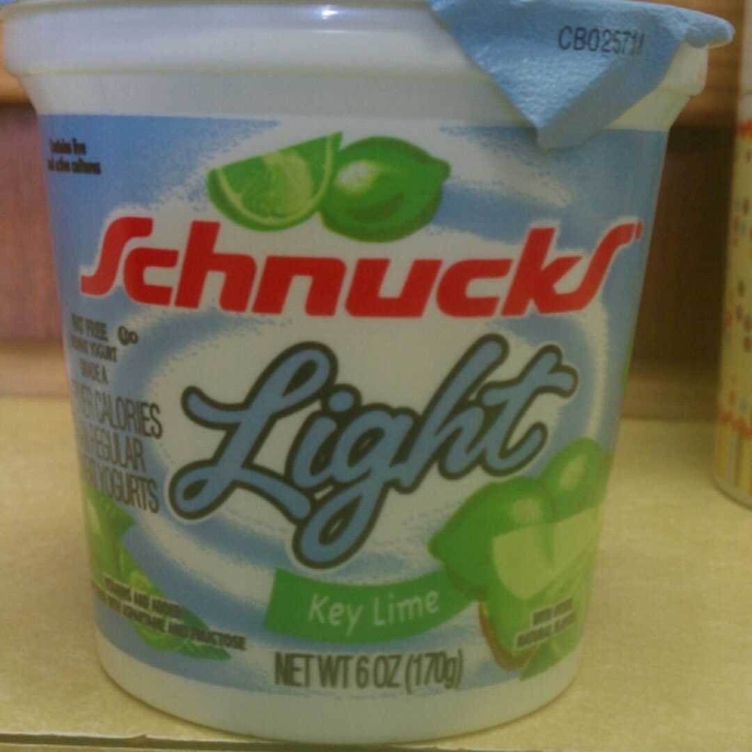 Schnucks Light Nonfat Key Lime Yogurt