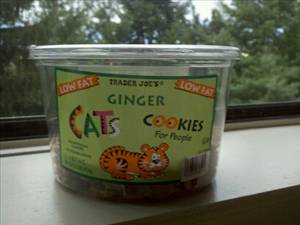 Trader Joe's Ginger Cats Cookies
