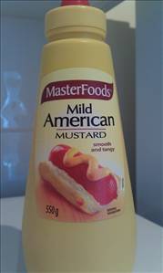 Masterfoods Mild American Mustard