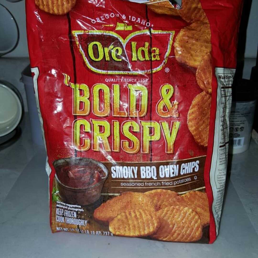 Ore-Ida Bold & Crispy Smoky BBQ Oven Chips