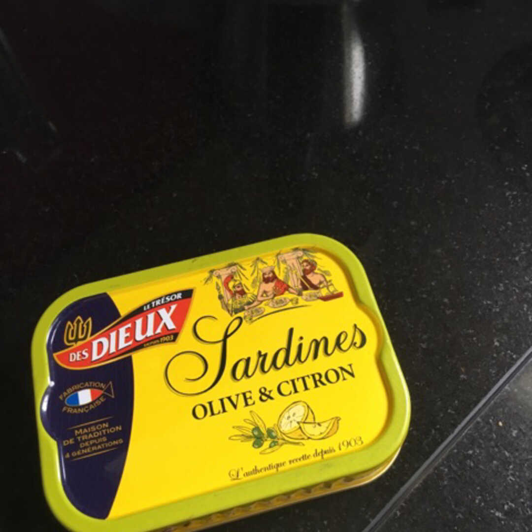 Les Dieux Sardines Olive et Citron