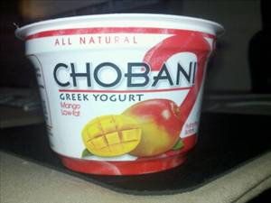 Chobani Lowfat Mango Greek Yogurt