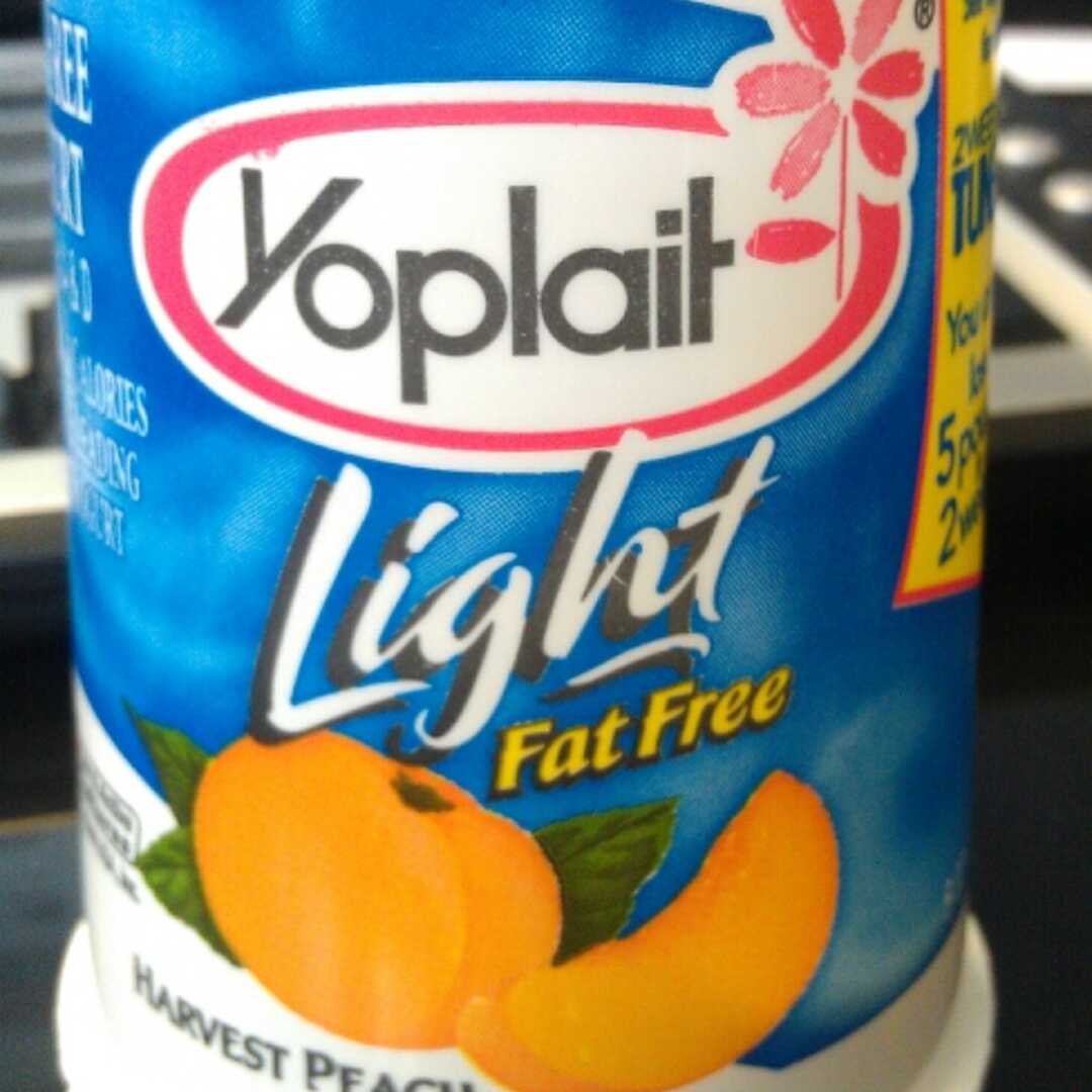 Yoplait Light Fat Free Yogurt - Harvest Peach (6 oz)