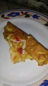 Egg Omelet or Scrambled Egg with Hot Dogs