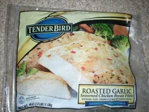 TenderBird Seasoned Roasted Garlic Herb Chicken Breast Fillets