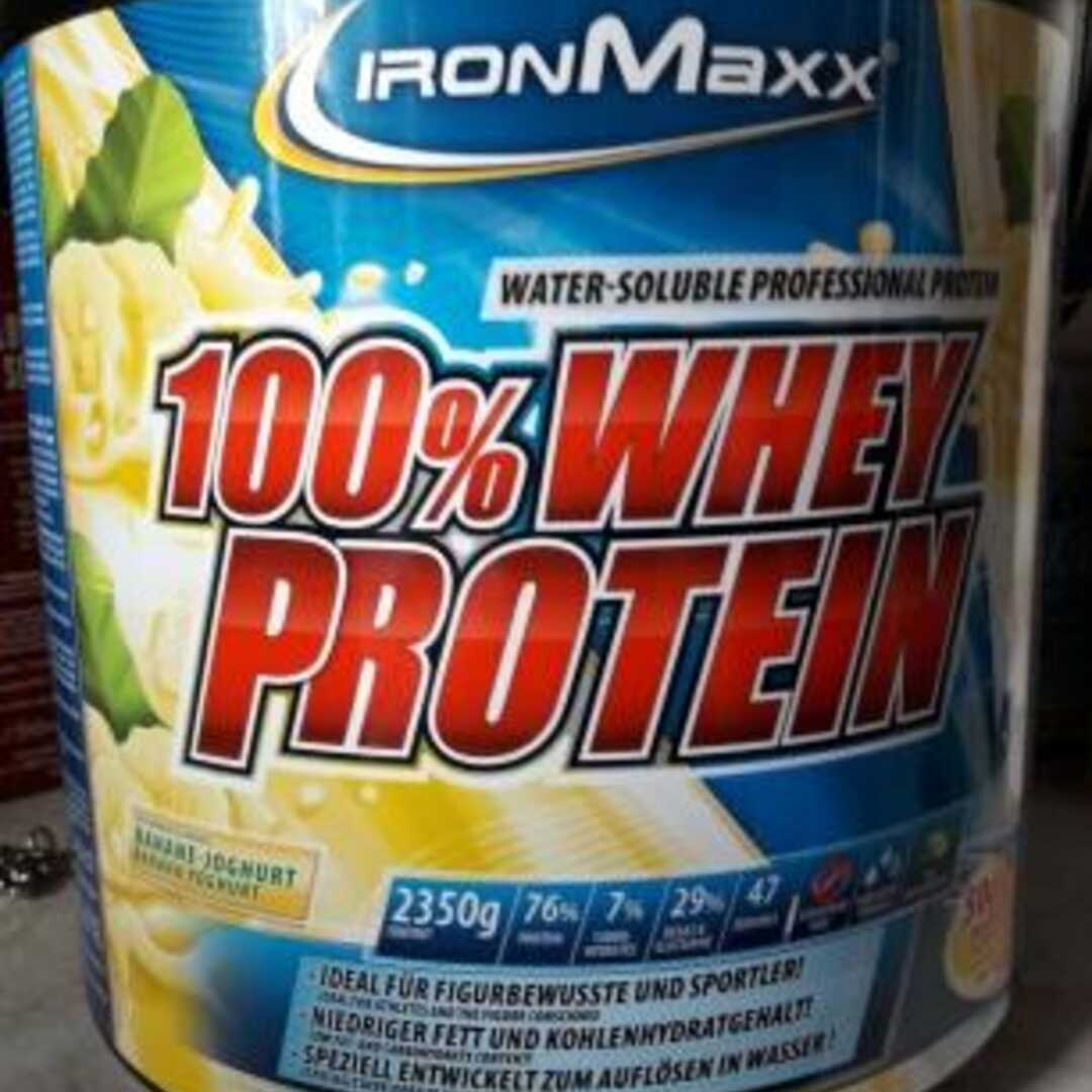 IronMaxx 100% Whey Protein Banane Yoghurt