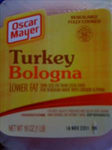 Oscar Mayer Turkey Bologna Cold Cuts