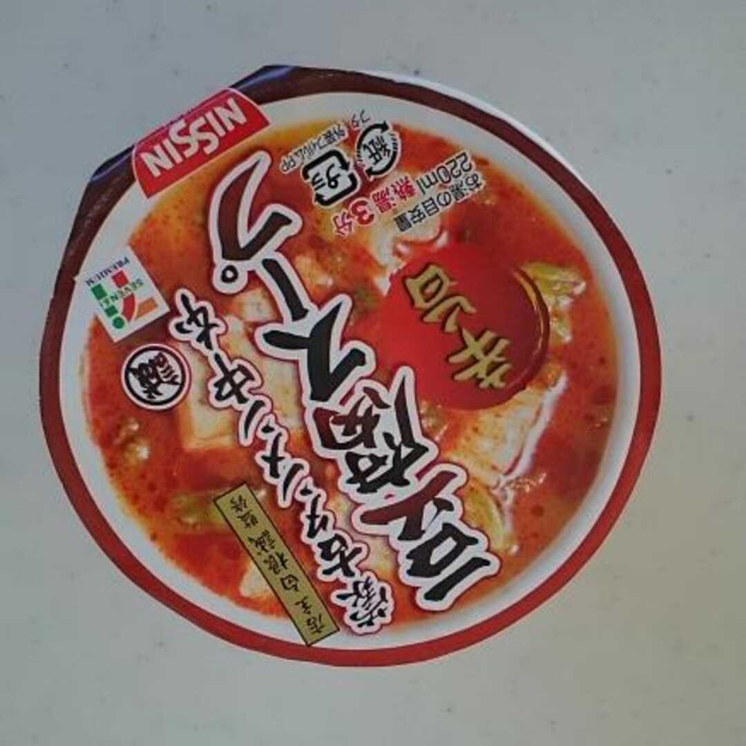 セブンイレブン 蒙古タンメン中本 豆腐スープ