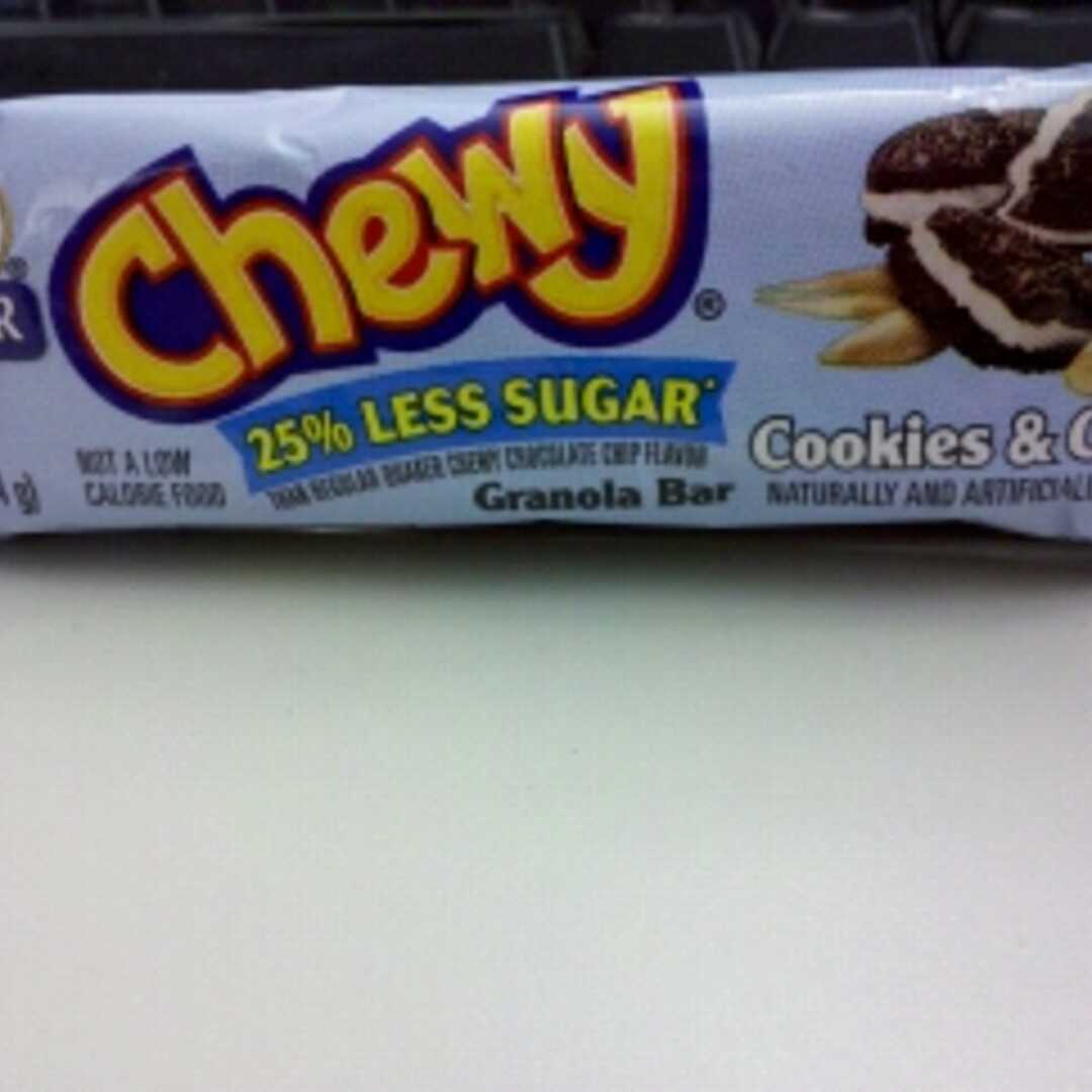 Quaker Chewy 25% Less Sugar Granola Bars - Cookies & Cream