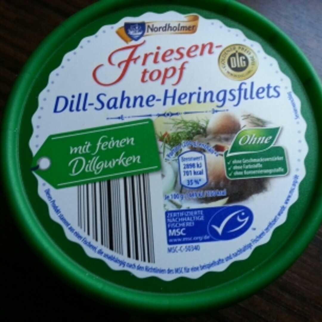 Nordholmer Dill-Sahne-Heringsfilets