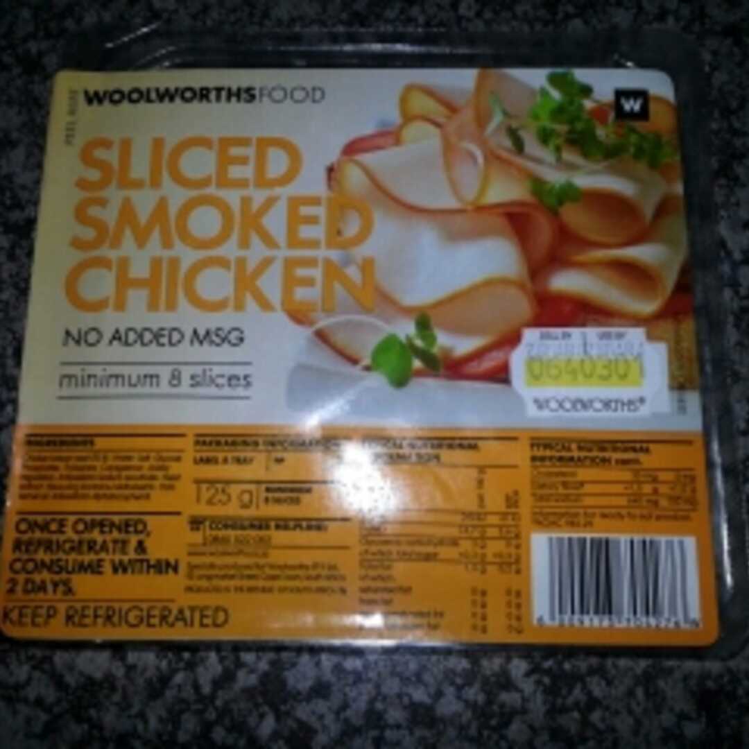 Woolworths Sliced Smoked Chicken