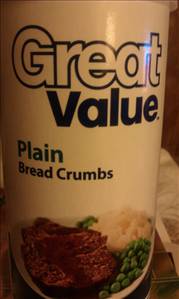 Great Value Plain Bread Crumbs