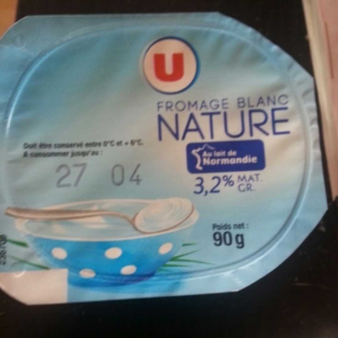 Super U Fromage Blanc Nature