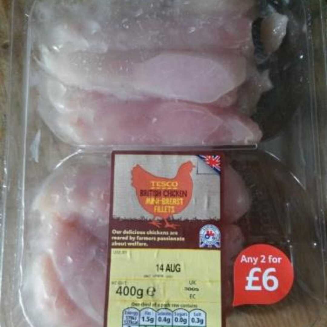 Tesco British Chicken Mini-Breast Fillets