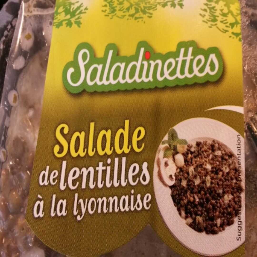 Saladinettes Salade de Lentilles à la Lyonnaise