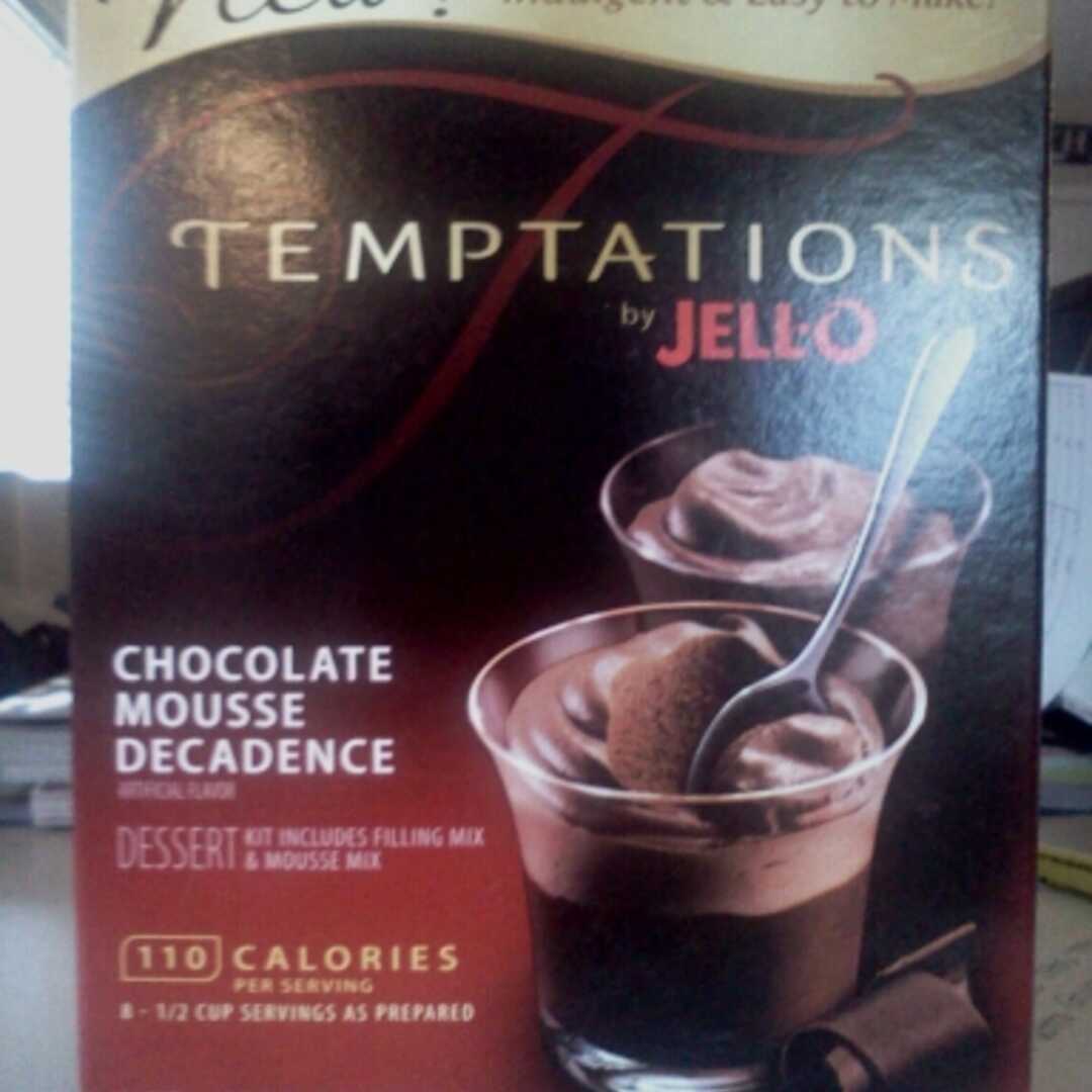 Jell-O Mousse Temptations - Dark Chocolate Decadence