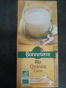 Bonneterre Lait Riz Quinoa Coco