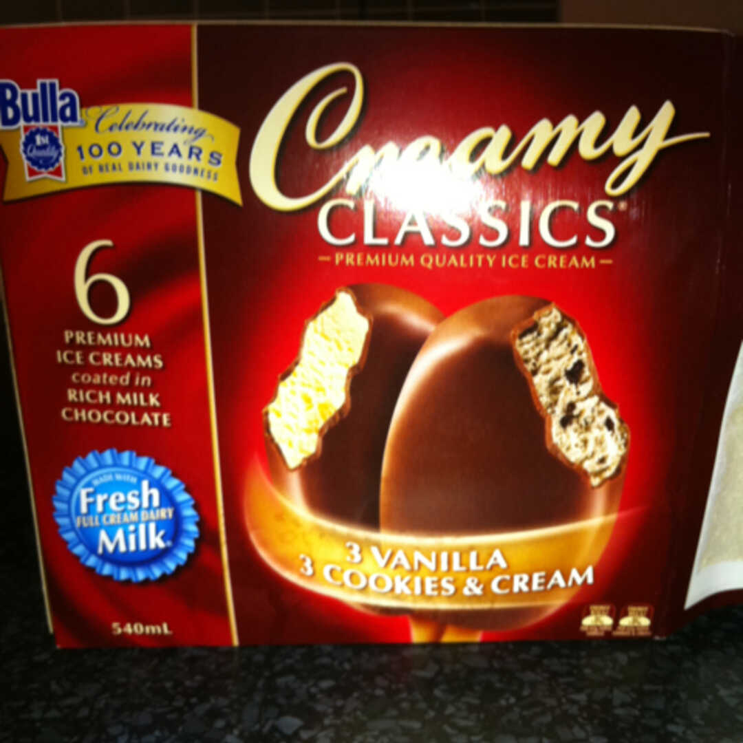 Bulla Creamy Classics Cookies & Cream (62g)