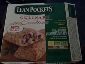 Lean Pockets Grilled Chicken, Mushroom & Wild Rice