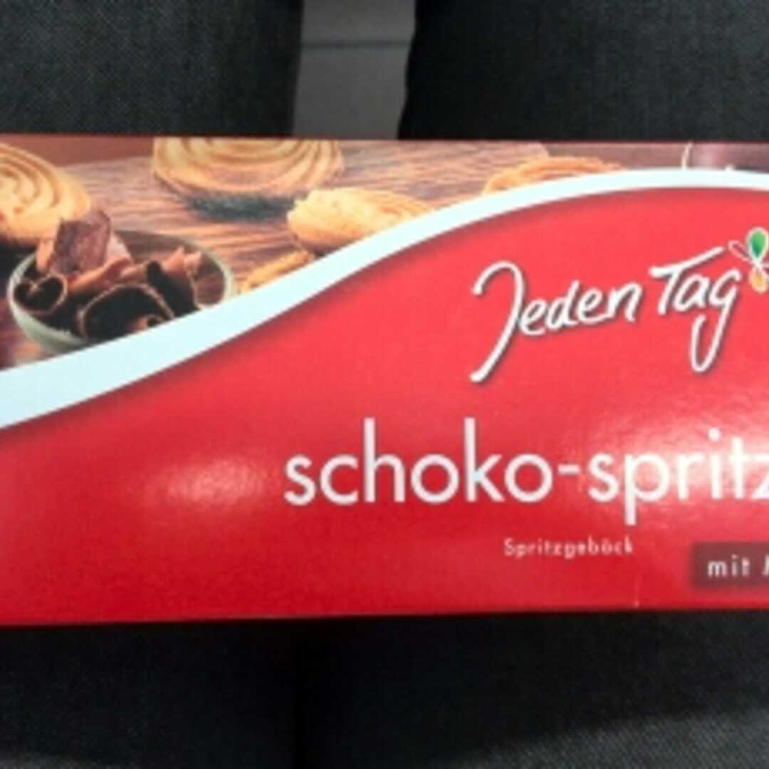 Jeden Tag Schoko-Spritzringe