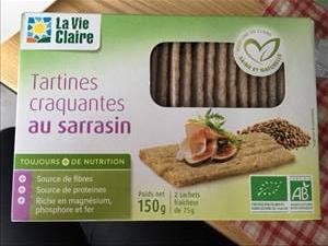 La Vie Claire Tartines Craquantes au Sarrasin