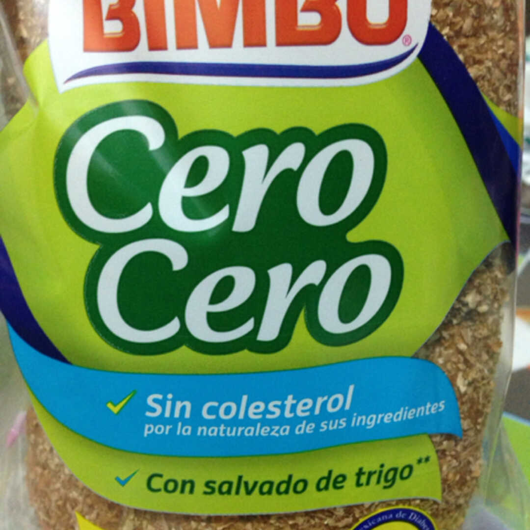 Calorías en Bimbo Pan Cero Cero e Información Nutricional
