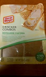Oscar Mayer Cracker Combos - Rotisserie Chicken with Garden Vegetable Spread