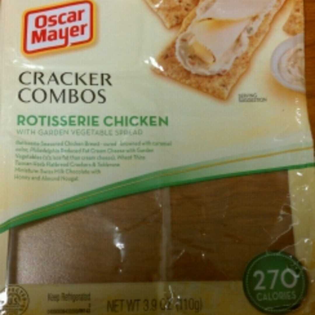 Oscar Mayer Cracker Combos - Rotisserie Chicken with Garden Vegetable Spread