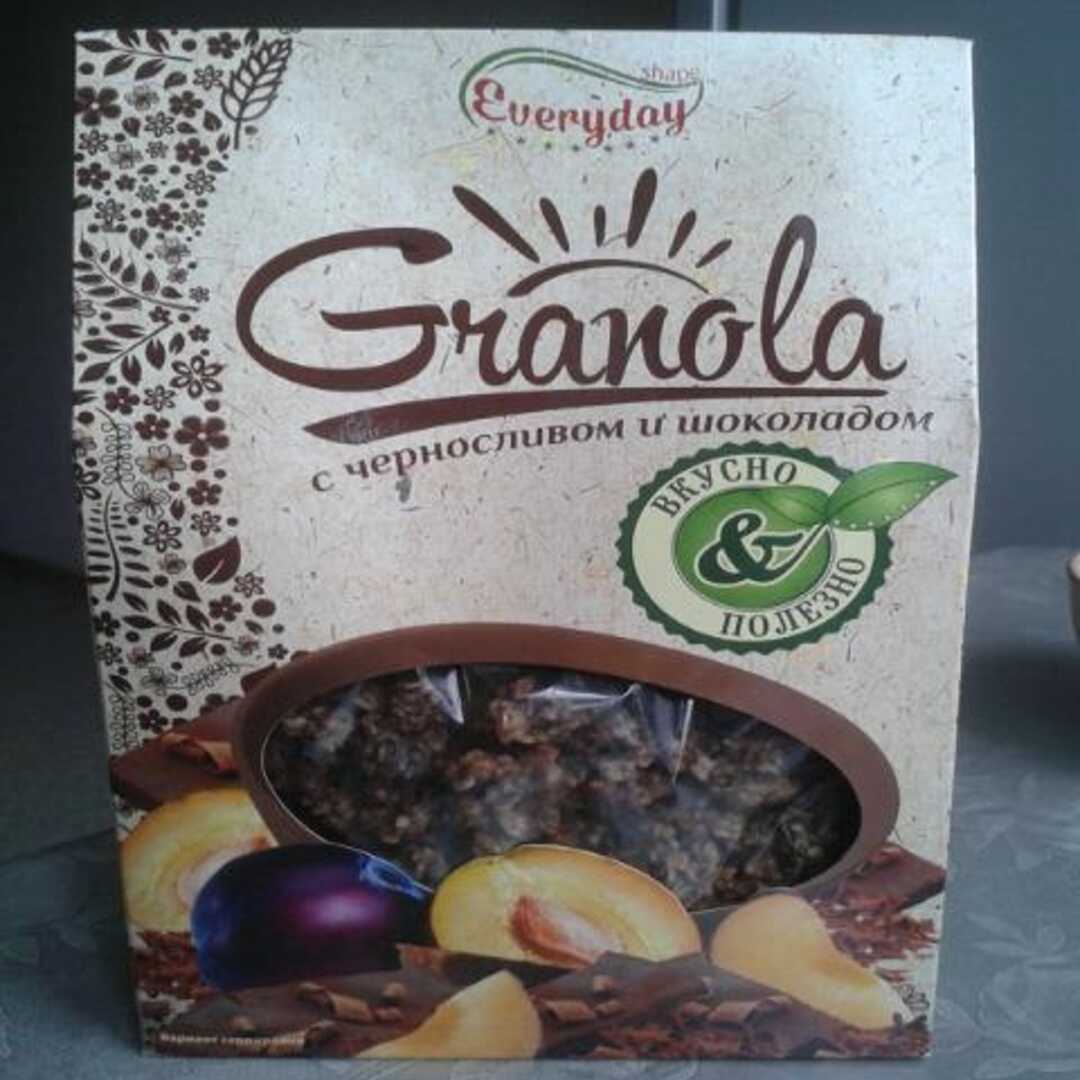 Everyday Granola с Черносливом и Шоколадом