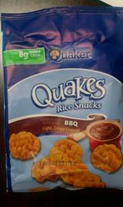 Quaker Quakes Rice Snacks - BBQ