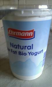 Ehrmann Natural Low Fat Bio Yogurt