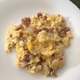Omelete ou Ovos Mexidos com Queijo e Presunto ou Bacon