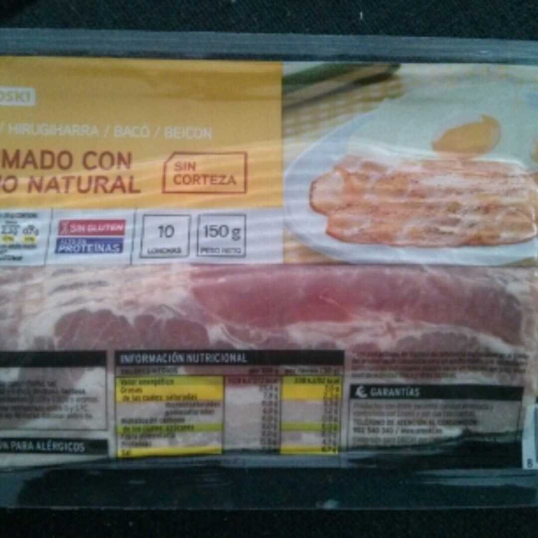 Eroski Bacon Ahumado con Humo Natural