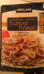 Kirkland Signature Sliced Oven-Roasted Turkey Breast