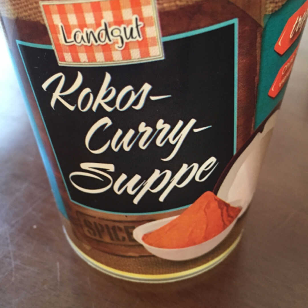 Landgut Kokos-Curry-Suppe