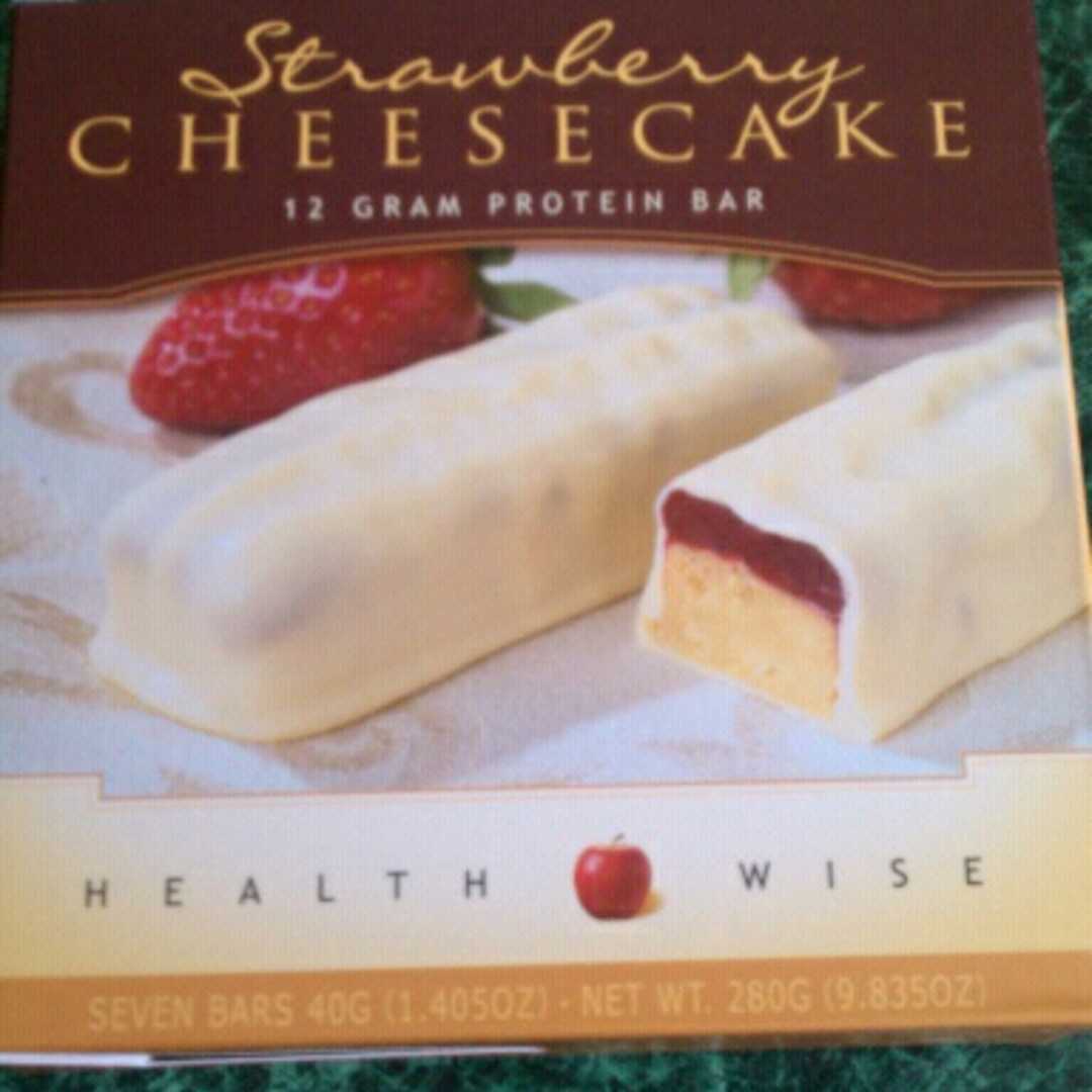 Health Wise Strawberry Cheesecake Protein Bar