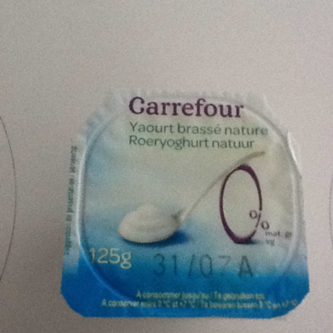 Carrefour Yaourt Brassé 0%