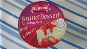 Ehrmann Grand Dessert Käsekuchen Erdbeere