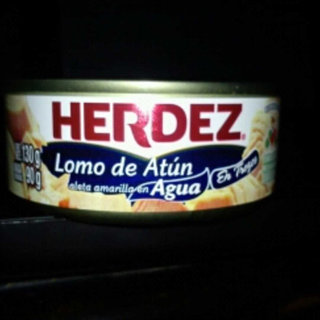 Herdez Lomo de Atún Aleta Amarilla en Agua