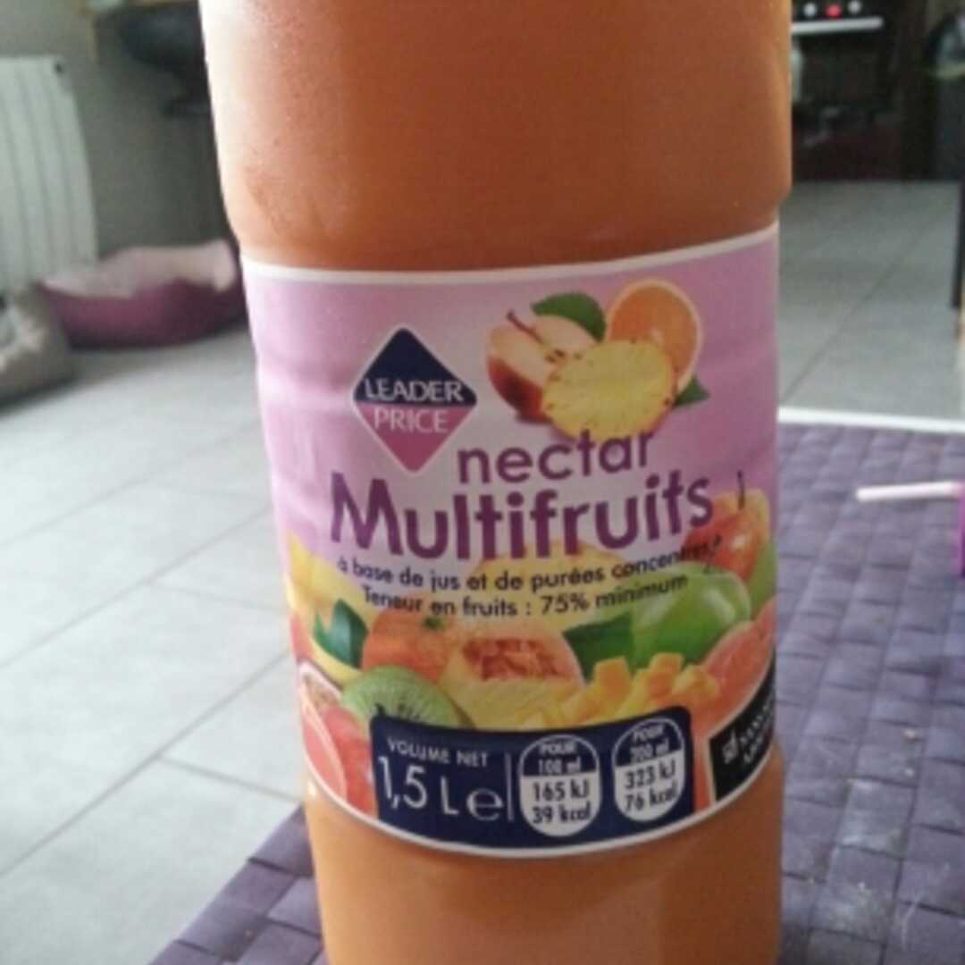 Leader Price Nectar Multifruits