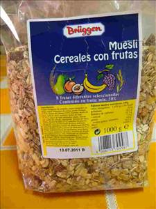 Brüggen Muesli Cereales con Frutas