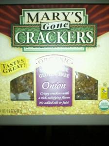 Mary's Gone Crackers Onion Crackers