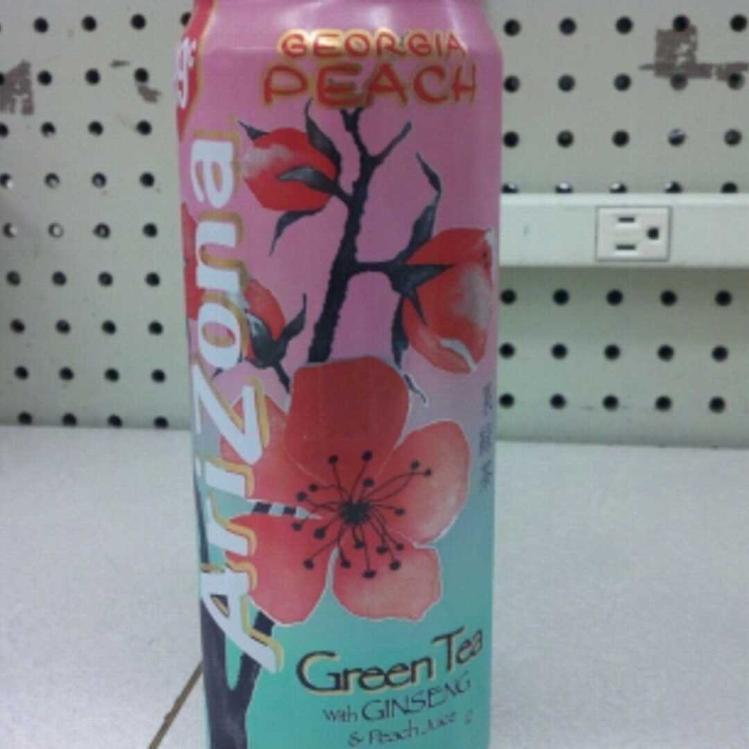 AriZona Beverage Green Tea with Ginseng & Peach Flavor