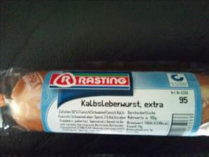 Rasting Kalbsleberwurst