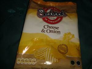 Seabrook Cheese & Onion Crisps (25g)