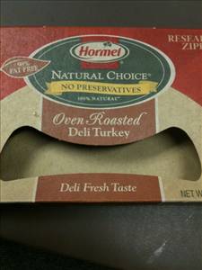 Hormel Natural Choice Oven Roasted Deli Turkey