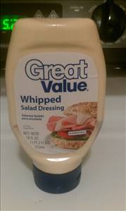 Great Value Whipped Salad Dressing