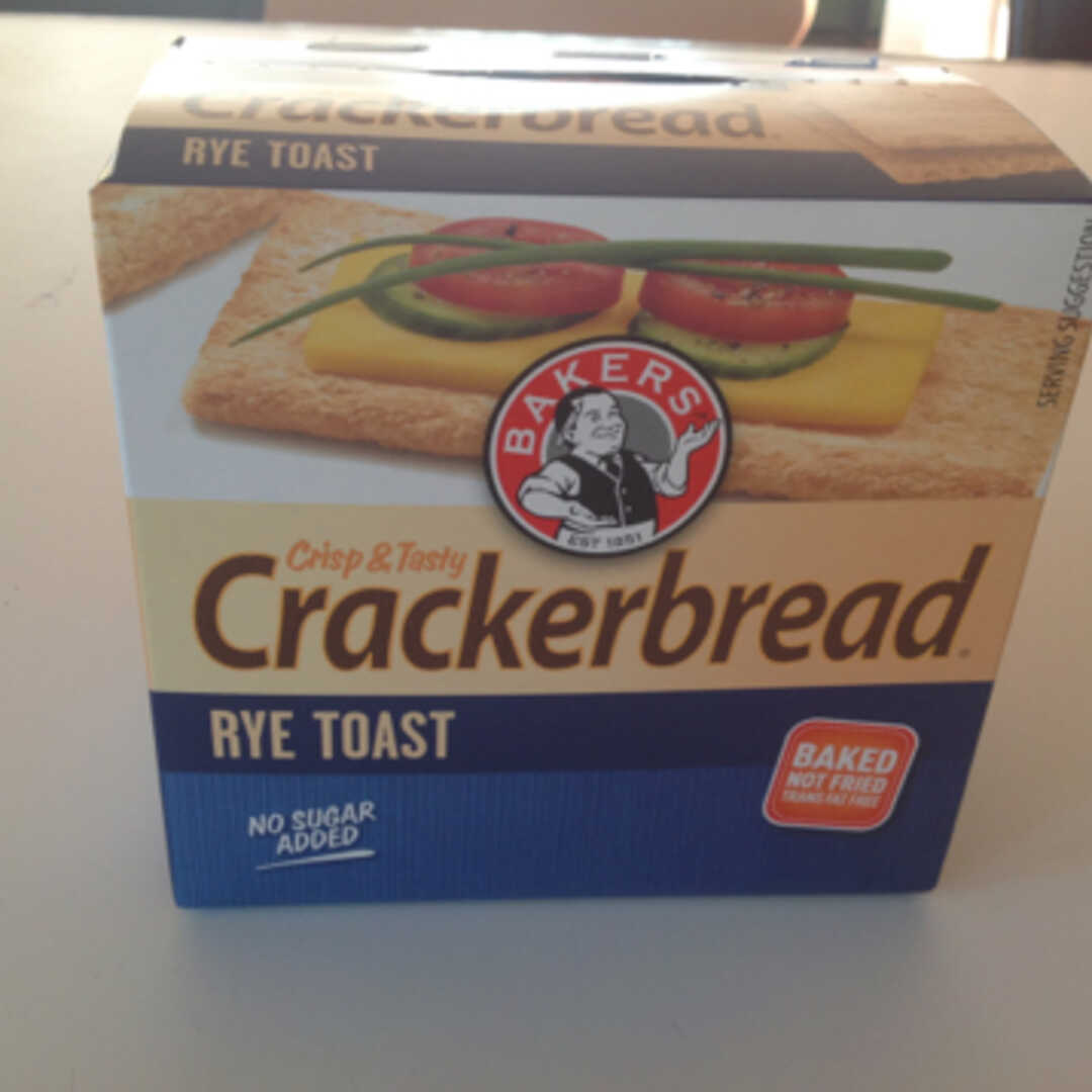 Bakers Crackerbread Rye Toast