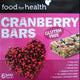Food For Health The Gluten Free Bar with Cranberries
