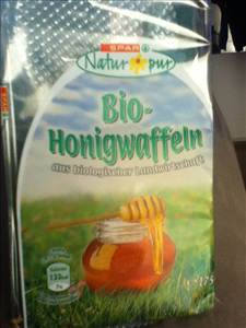 SPAR Natur Pur Bio-Honigwaffeln